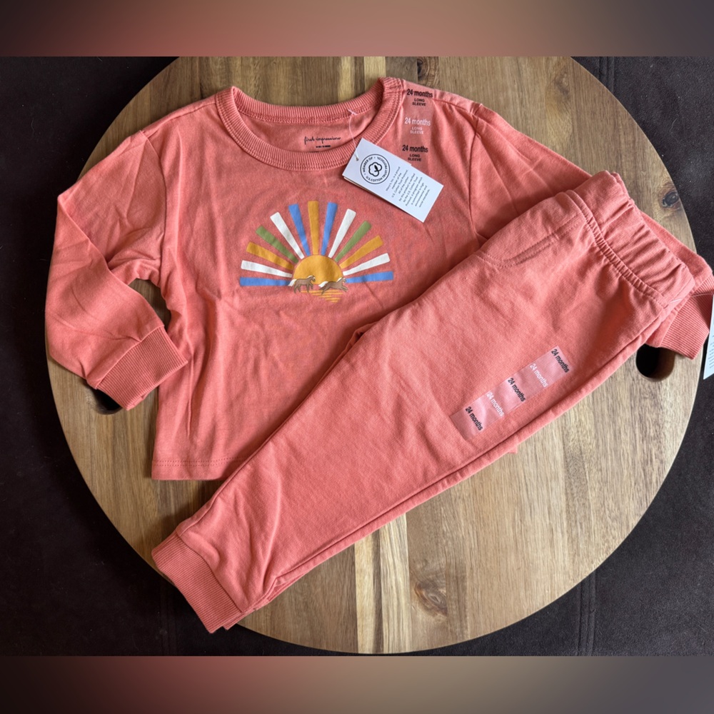 First Impressions Salmon Horse Track Suit